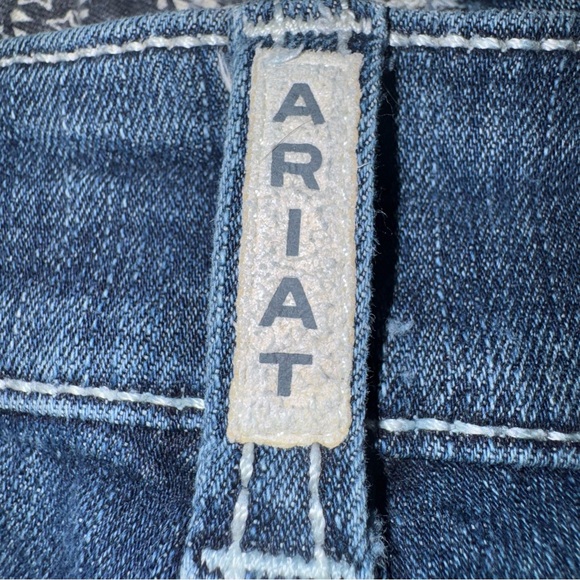 Ariat Real Denim 31R Low Rise Bootcut Jeans Marine 27x36 - Picture 6 of 9